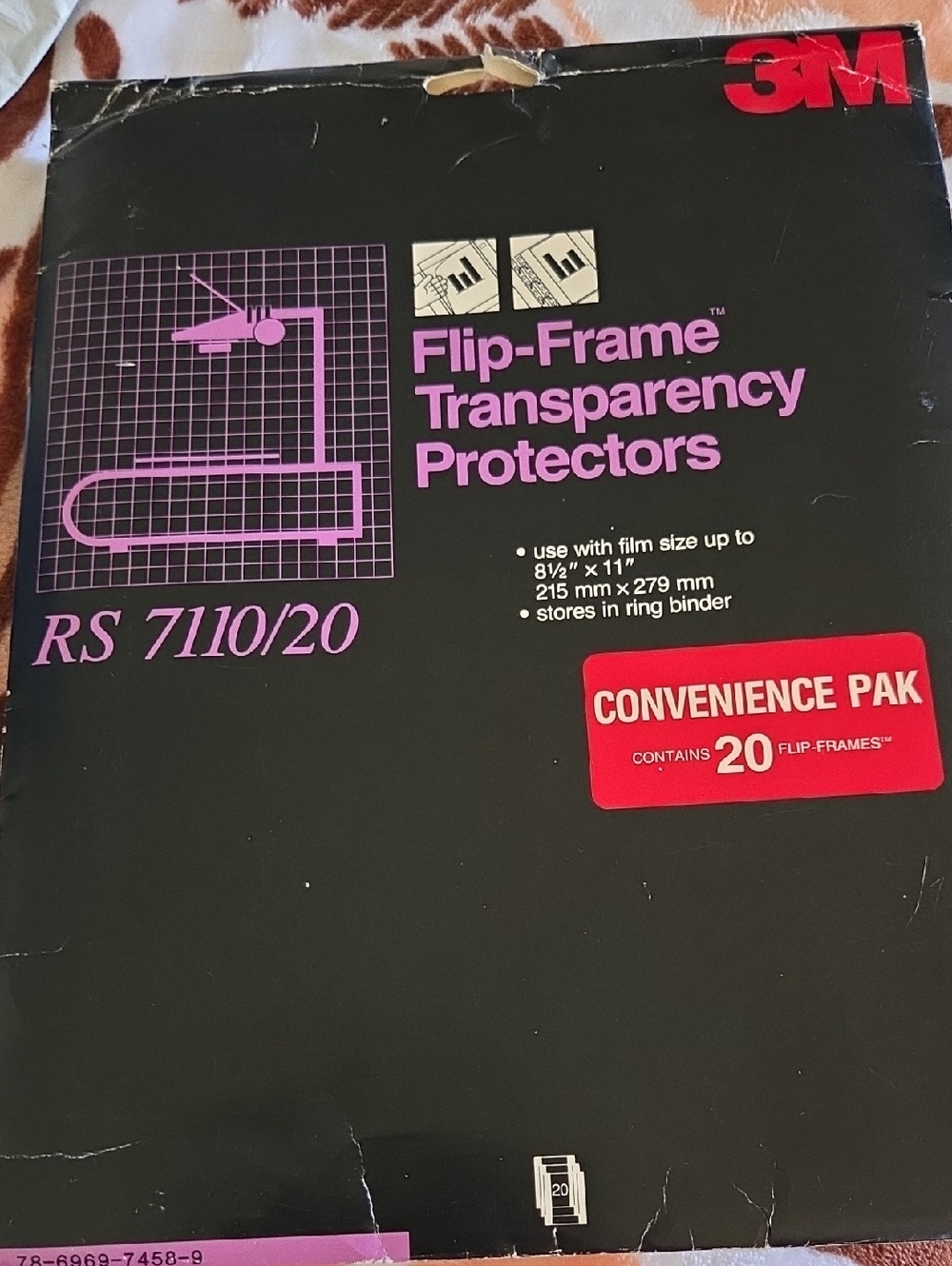 3M Flip-Frame Transparency Protectors Only 18 Of Them In The Package.